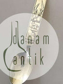 Isländischer Silberlöffel mit Enten von JON