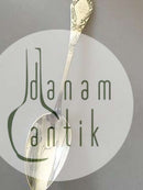 Spiseske i Sølv fra DA med svensk dato mærke fra 1914