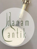 Cohr Sølv Ornamental Serving spade med blomster top