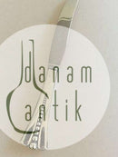 Schönes Modernes Silber Obst/Barmesser