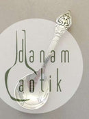 Schwedischer 830er Silberlöffel von 1925, hergestellt von N.K.