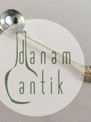 Butterfly Silver Dressing Spoon / Creme Ladle