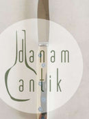 Anton Michelsen Sterling Silver Child Knife with Blue Enamel Motif