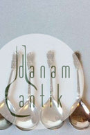 Kunstflidslotteriet or Frederiksborglotteriet 4 Silver Spoons by Vilhelm Christesen silversmithy