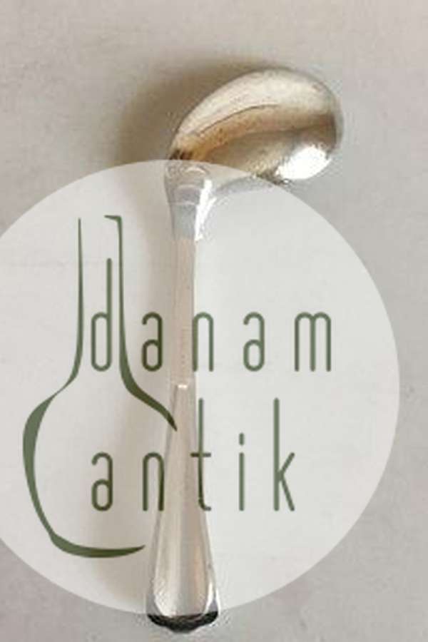 Passoni, Venedi. Ske i Sølv med bøjet hoved