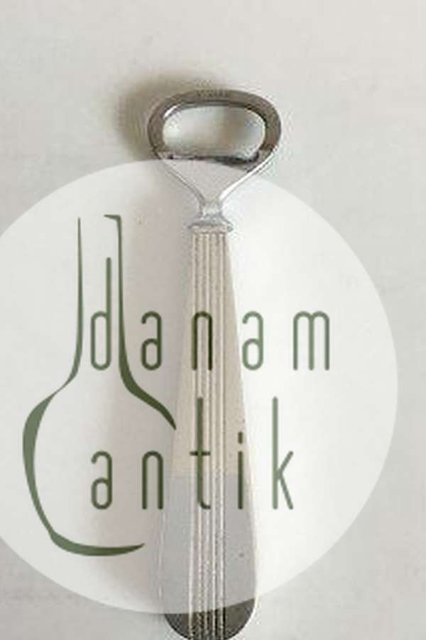 Axel Holm, København Sterling Sølv og Rustfrit Stål Øloplukker