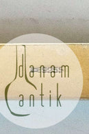 Forgyldt Sterling sølv med blå emalje Kagegaffel