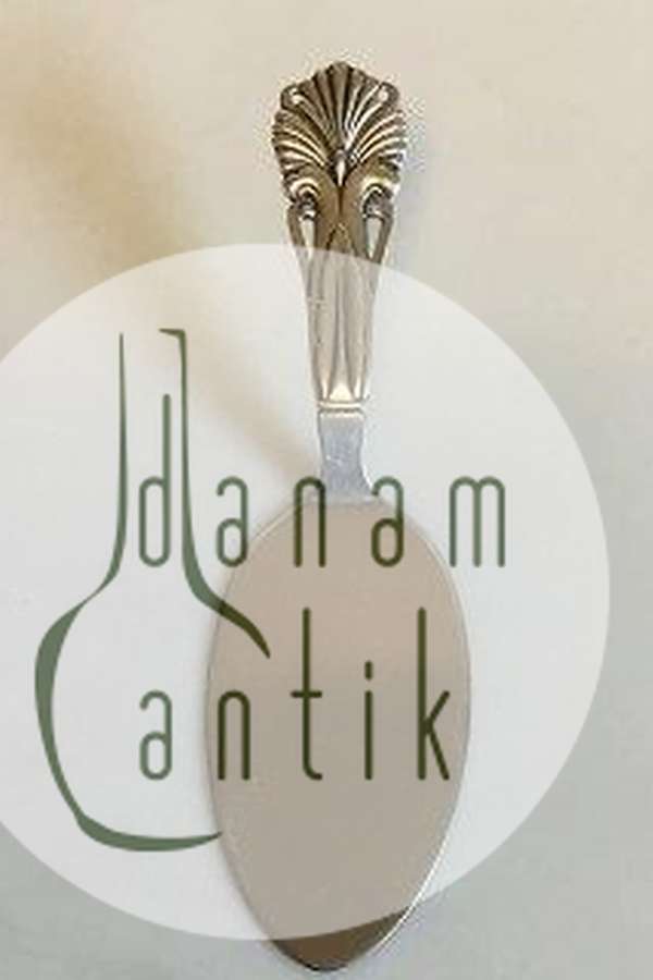 Kagespade Sølv og Rustfrit Stål