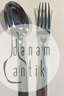 A Michelsen Sterling Silver Sterling Silver Child Flatware Set, Spoon and Fork.