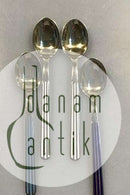 A Michelsen Sterling Silver Coffee Spoons and Cake Forks(4+6)