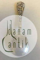 Silver and Stainless Steel Serving Spoon