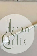 A. Michelsen Sæt af 6 Forgyldte Sterling sølv theskeer med farvet Emalje i æske, plus en ekstra