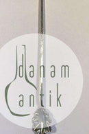 Rørepind/Sugerør Sølv