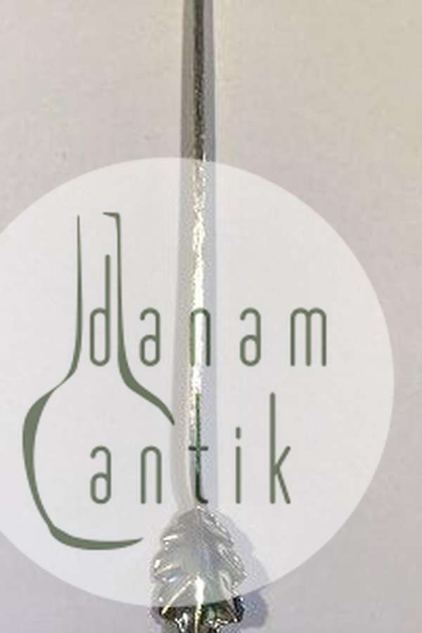 Rørepind/Sugerør Sølv