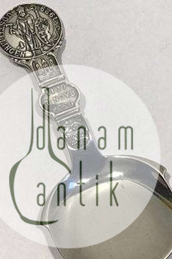 Mindeske/spade Sølv Danske Guldsmedes Jubilæums-Udstilling