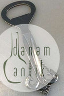 Danish Silver Bottle Opener