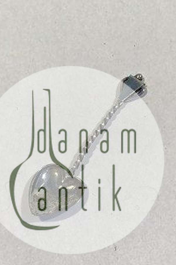 Sterling Sølv Hjerteformet Saltske