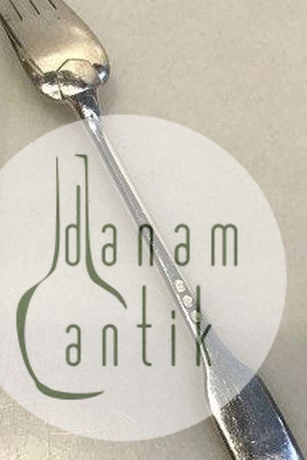 W & S. Sørensen Sølv Old Danish Frokostgaffel