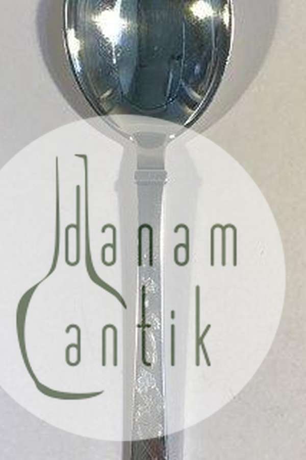 Hans Hansen Arvesølv 12 m gravering Sterling Sølv Serveringsske