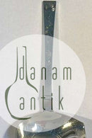 Hans Hansen Arvesølv 12 m gravering Sterling Sølv Sauceske L 17.5 cm