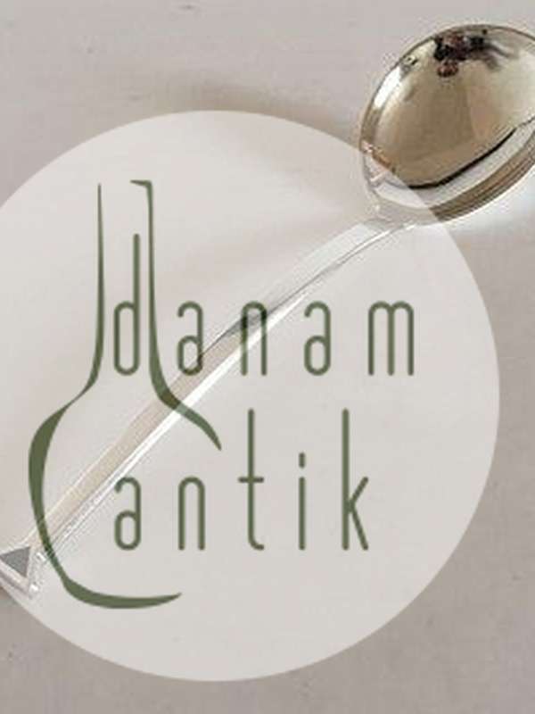 汉斯-汉森纯银服务勺，饰以黑玛瑙 卡尔-古斯塔夫-汉森