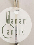 Evald Nielsen No. 2 Kødgaffel i Sterling Sølv