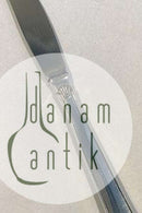 Hans Hansen Arvesølv Nr 5 Sterling Sølv Middagskniv