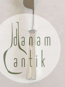 汉斯-汉森（Hans Hansen）传家宝银质7号橙子削皮器，纯银和不锈钢材质。