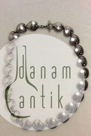 Niels Erik From Sterling Sølv Halskæde formet som små blade