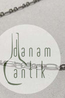 Georg Jensen Sterling Sølv Halskæde med Splash "Vedhæng"