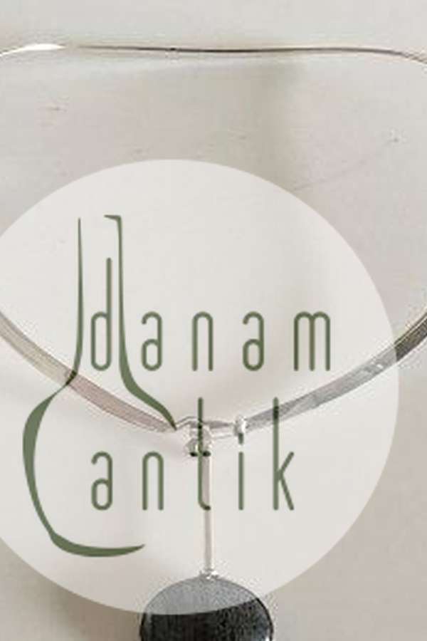 Georg Jensen Sterling Sølv Torun Halsring No 168 med Vedhæng No 129