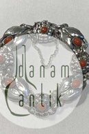 Georg Jensen Sterling Silver ブレスレット No 3 (アンバー)