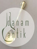 German Art Nouveau Sugar Spoon in 800 Silver