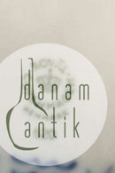 Royal Copenhagen Blauer geriffelter Teller mit halber Spitze Nr. 620