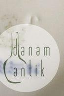 Royal Copenhagen Blauer geriffelter Teller mit halber Spitze 15cm