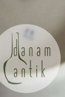 Royal Copenhagen Blauer geriffelter halber Spitzenteller 14cm alt