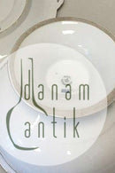 Royal Copenhagen Stel nr. 117 Art Nouveau med gulddekoration Terrin mad underfad