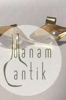 Ohrringe mit Perle 14 kt Gold