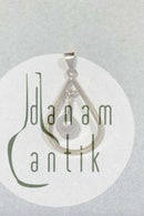 Lund (B.H) 14ct黄金珍珠吊坠