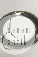 Royal Copenhagen Magnolia Sort Spisetallerken no 627