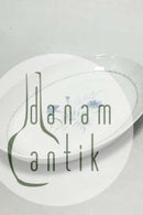 Bing & Grondahl Weißer Demeter / Kornblume Ovale Schale Nr. 18