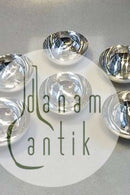 6er-Set Georg Jensen Harald Nielsen Sterlingsilber-Spülschalen Nr. 580C