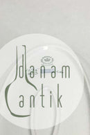 Royal Copenhagen Tradition Hvid Halvblonde m. Guld Aflangt kagefad No 613