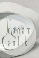 Royal Copenhagen Weiße Halblonde Soßenschüssel