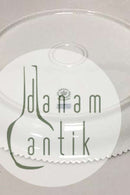 Royal Copenhagen Hvid Flora Danica Perle rund fad No 3566