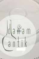 皇家哥本哈根Flora Danica珍珠器皿白色服务盘编号3523