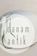 Royal Copenhagen Art Nouveau Salattallerken med pinselilje No 81/10521