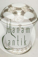 Bing & Grøndahl Art Nouveau Unika låg Vase af Elizabeth Drewes Kofoed no 228