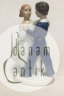 Royal Copenhagen Figurine of Dancing couple No 492