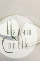 Porcelaine de Paris, France. Triangular Bonbonniere, marked Tony Limoges